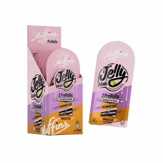 Muffins Jelly Hole THCP Live Budder Infused Pre-rolls