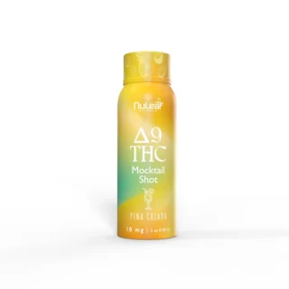 NuLeaf D9 THC Mocktail Shots 10mg Pina Colada