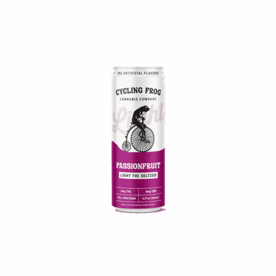 Cycling Frog THC Seltzer 2mg Thc - 4mg Cbd