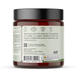 Medterra Mood Boosting Gummies 58mg Full Spectrum Blend Strawberry Citrus