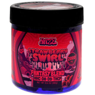 Haze Fantasy Blend Gummies Strawberry – Hybrid 2000mg