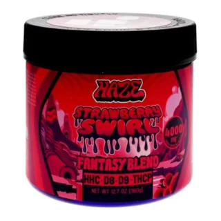 Haze Fantasy Blend Gummies Strawberry – Hybrid 4000mg