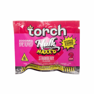 Torch Hulk Maxxd 2000mg Gummies Strawberry