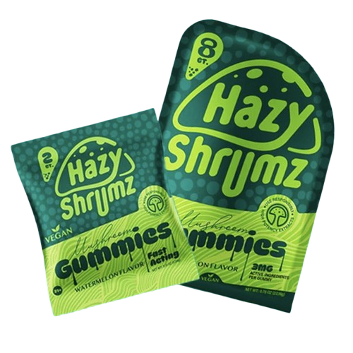 Hazy Shrumz Vegan Mushroom Gummies 8CT