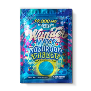Wonder Maxx Mushroom Tablet 14000mg Blue Razz