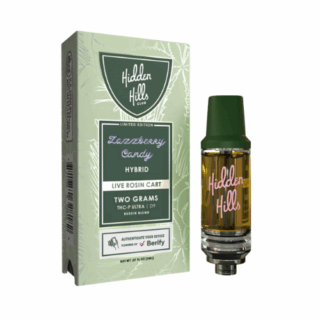 Hidden Hills THCP Live Rosin 2gr Vape Cartridge