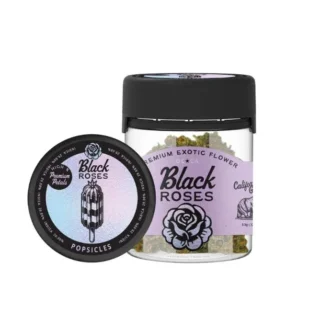 Black Roses Premium Exotic THCa Flower 3.5g Popsicle
