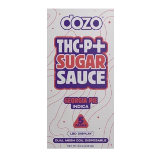 Dozo THC-P + Sugar Sause 5G Disposable Vape Georgia Pie