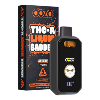 Dozo THC-A Liquid Badder Disposable Vape 5G