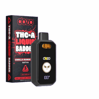 Dozo_THC-A_Liquid_Badder_5G_Disposable_Vape_Gorilla_Mango