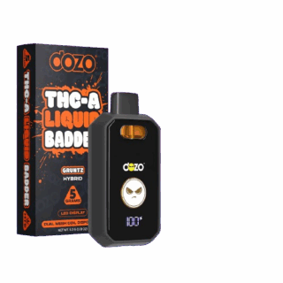 Dozo_THC-A_Liquid_Badder_5G_Disposable_Vape_Gruntz