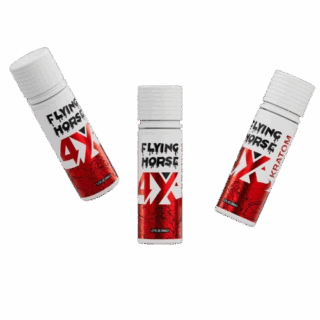 Flying Horse 4x kratom shot 12ct/bx