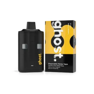 Ghost Slide Piece 7G Disposable Vape – Lemon Cake Indica with THCa, THCp, and Delta 10 for Nighttime Relief