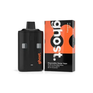 Ghost Slide Piece Disposable Vape 7G – Trainwreck Sativa with THCa, THCp, and Delta 10 for Energy and Focus