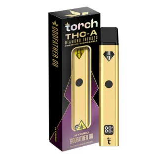 Torch Godfather OG THC-A Diamond 2.5G vape – Hybrid