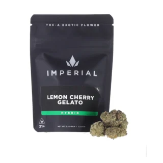 Imperial Lemon Cherry Gelato THCA Exotic Flower (Zaza) 3.5g Indoor Hybrid 26.01%