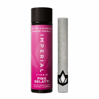 Imperial Pink Gelatti THCA Diamond Loaded Preroll 2g | Hybrid Potency