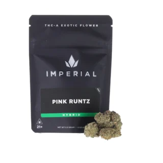 Imperial THCA Flower - Pink Runtz (Zaza) 3.5g Indoor Indica 25.83% THCA