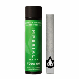 Imperial Yoda OG THCA Loaded Preroll 2g | Indica Potency