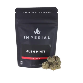 Imperial Zaza – Gush Mints THCA Exotic Flower (3.5g) – Indoor Sativa