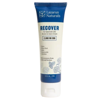 Lazarus Naturals Bruise & Injury Cream | 2000mg Full Spectrum CBD – 2.5oz