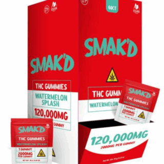 Watermelon Splash D9 Gummies