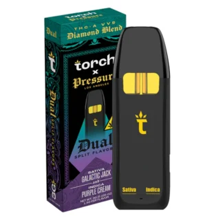 Galactic Jack x Purple Cream THC-A 3G Disposable – Torch x Pressure LA