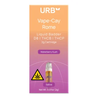 Urb Liquid Badder Delta 8 & THC-P Cartridge 2G Live Resin