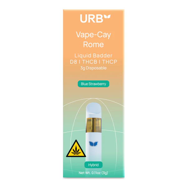 URB THCA THCB THCP LIVE RESIN 2G CART