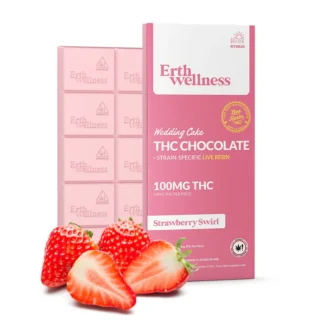 Erth Wellness Delta9 + THC Chocolate Bar Live Resin - 100mg