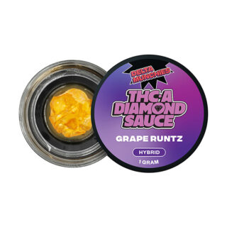 Delta Munchies THCA Diamond Sauce Grape Runtz hemp-derived concentrate