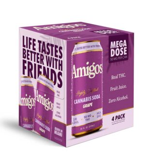 Amigos Highly Crafted Cannabis Soda Grape