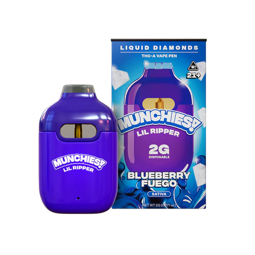 Lil Ripper THCA Vape Pen – Blueberry Fuego
