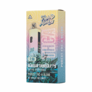 Flying Monkey Purest THCA V2 Disposable Alaskan Thunderfuck 7.5g