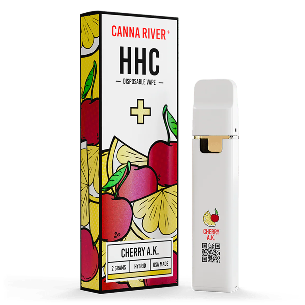 Canna River – HHC Disposable Vape Cherry AK (2 g)