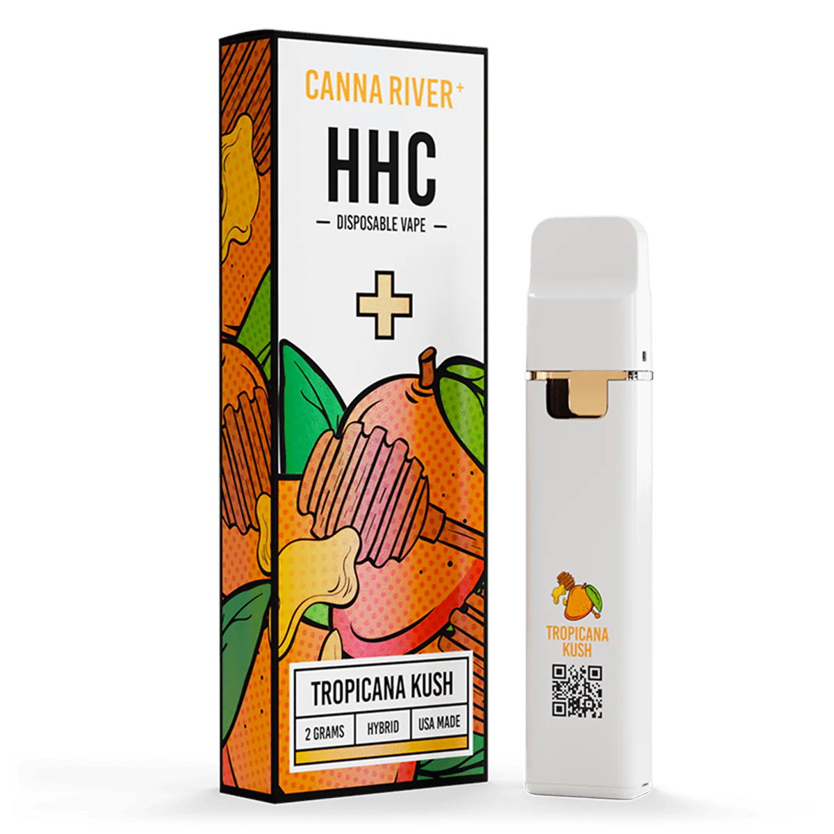Canna River HHC Disposable Vape Tropicana Kush 2g