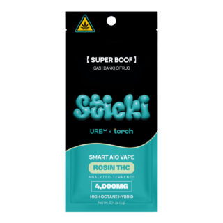 URB × Torch – Sticki Smart AIO Vape 4000mg Super Boof