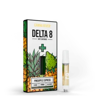 Canna River Delta 8 THC Vape Cartridge Pineapple Express