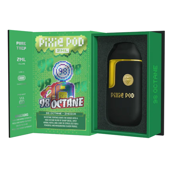 Pixie Pod THC-P Disposable 2ML 98 Octane Indica pure THC-P
