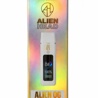 Alien Head Disposable THCA Live Resin Diamond 3g Alien OG
