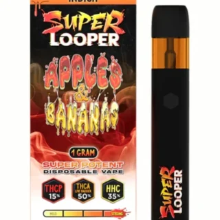 Looper – Apple & Banana Disposable Vape | HHC • THCP • Delta-8 | 1g