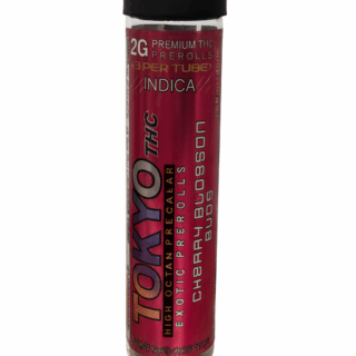 Tokyo THC EXOTIC PREROLLS 2G Cherry Blossom Bliss 3CT