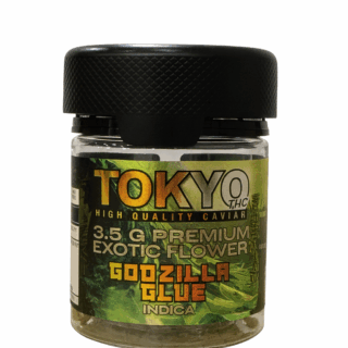 Tokyo THC High Quality Caviar Godzilla Glue Indica 3.5g premium exotic flower