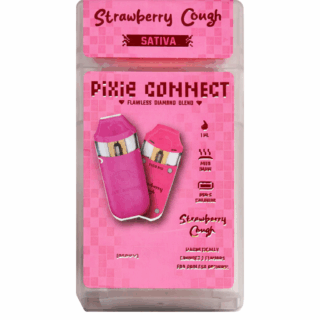 Pixie Connect Flawless Diamond Disposable Strawberry Cough Sativa 1g
