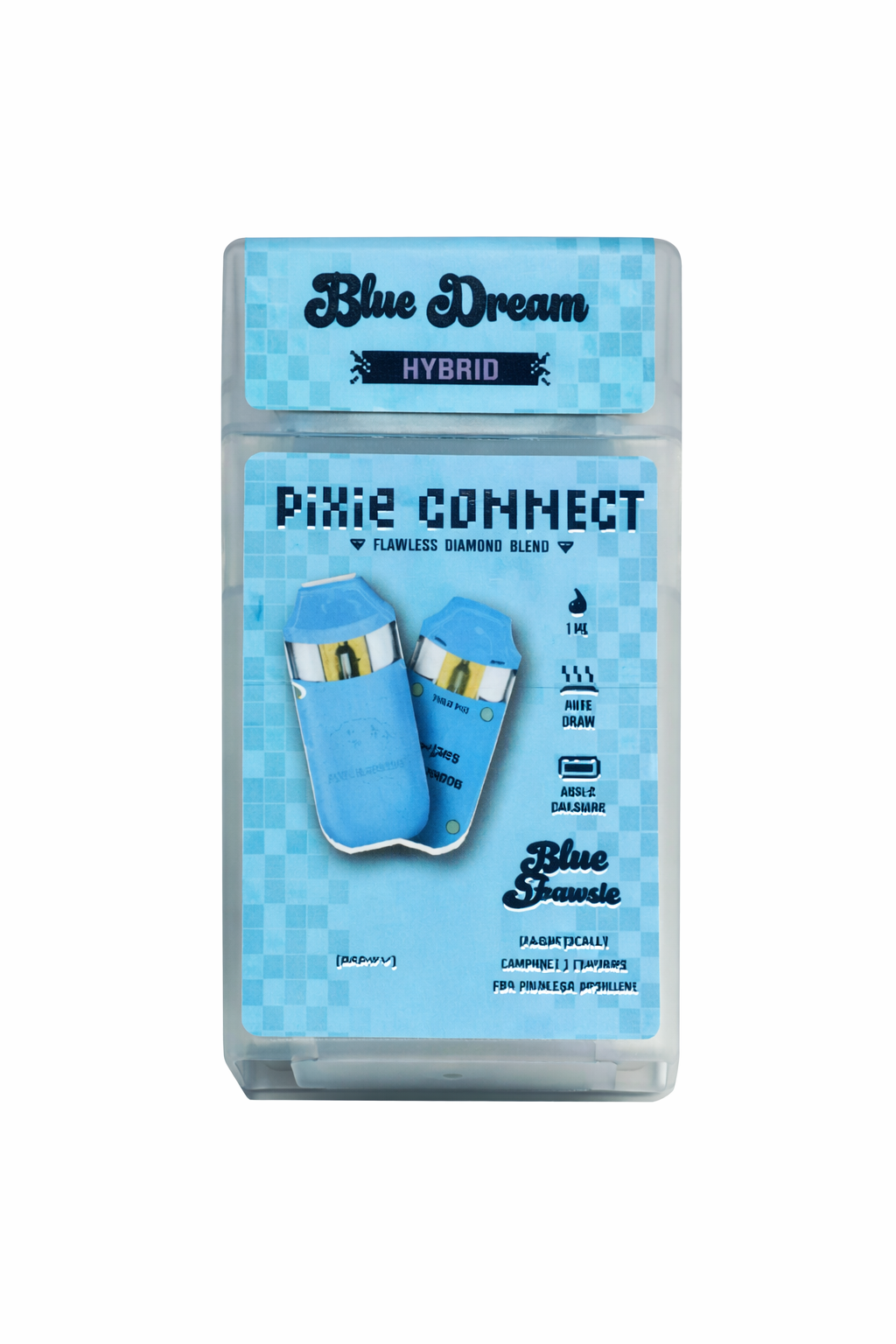 Pixie Connect Flawless Diamond Disposable Blue Dream Hybrid 1g