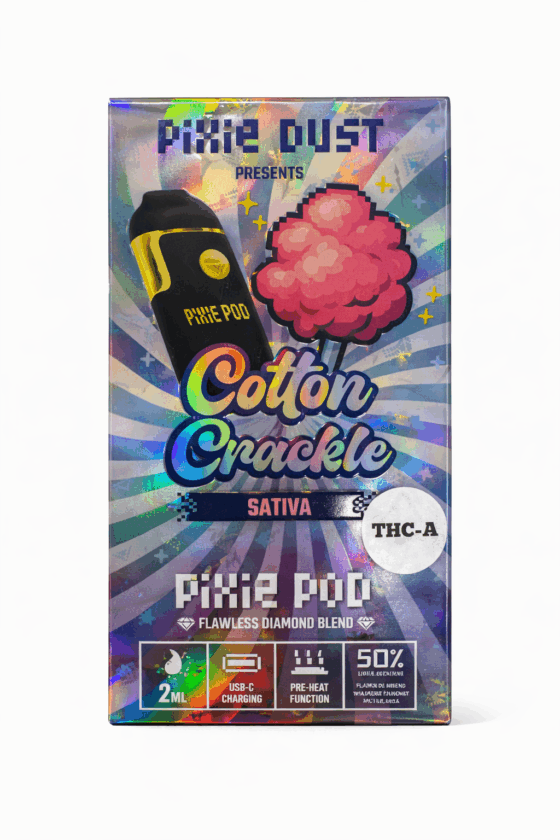 pixie pods thca vapes Pixie Pod Vape Colors Meaning PIXI Vape 6% Disposable (8000 Puffs) LCD  Display Indicator Pixie Pods main image 1