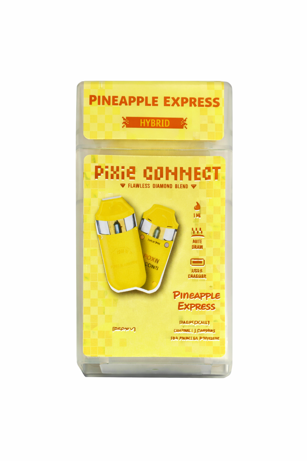 Pixie Connect Flawless Diamond Disposable Pineapple Express Hybrid 1g