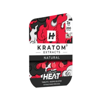 Straight Heat – Natural Kratom Extract Tablets 600mg