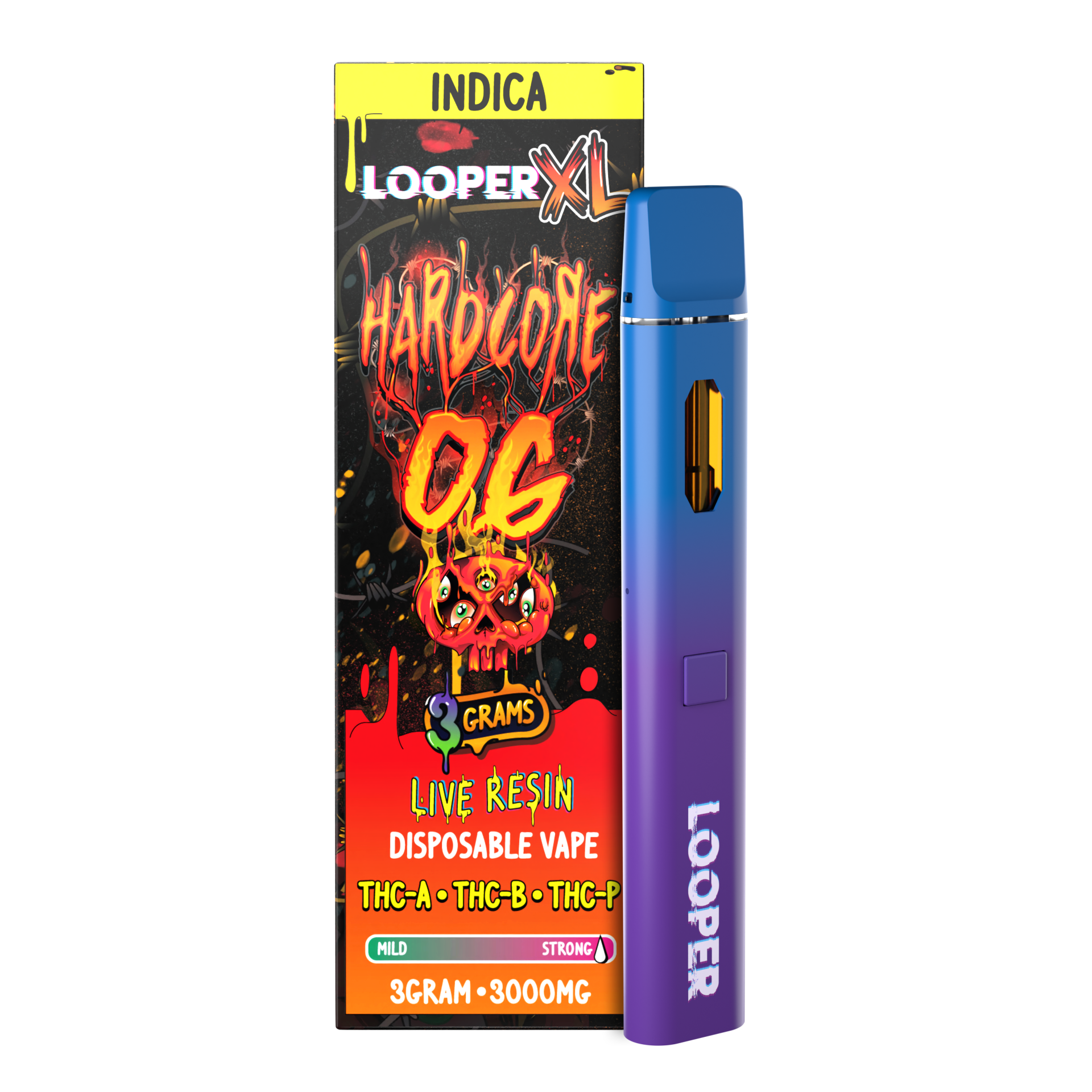 Looper XL 3G Disposable Vape – Premium THCA, THC-P, THC-B, THC-H, THC-JD, 11-HYDROXY