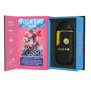 Pixie Pod THC-P Disposable 2ML Pink Zushi Indica pure THC-P